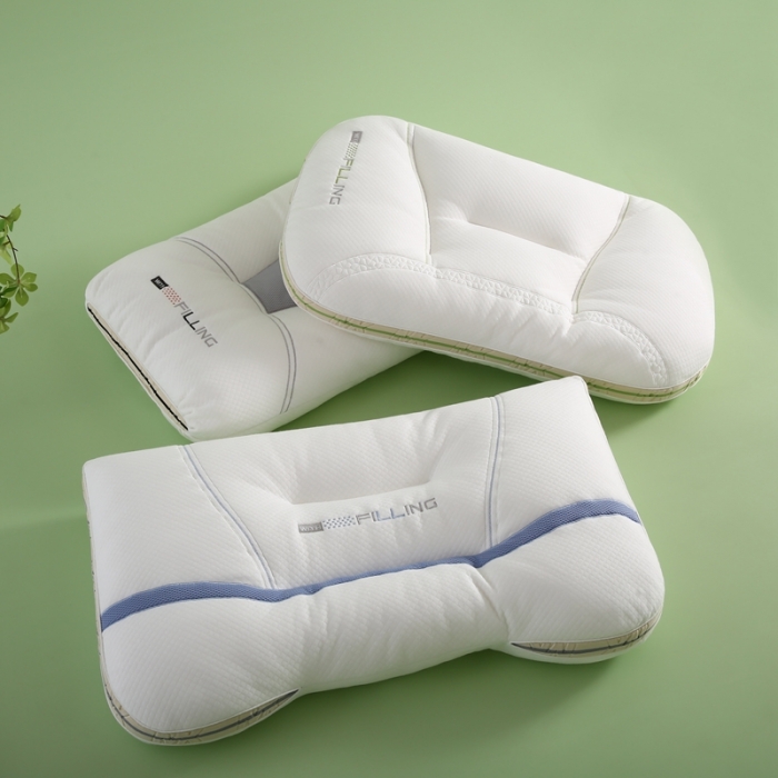 91家纺网 家纺一手货源 找家纺 （总）拾光枕芯 2023新款出口科技护颈软枕头