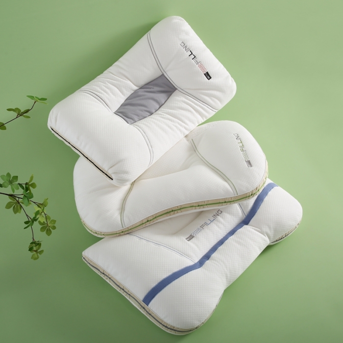 91家纺网 家纺一手货源 找家纺 （总）拾光枕芯 2023新款出口科技护颈软枕头