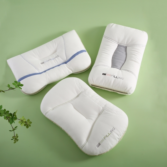 91家纺网 家纺一手货源 找家纺 （总）拾光枕芯 2023新款出口科技护颈软枕头