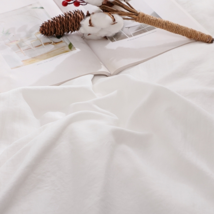 91家纺网 家纺一手货源 找家纺 棉造家居  2023年新款长绒棉花被烫印冬被子 白色