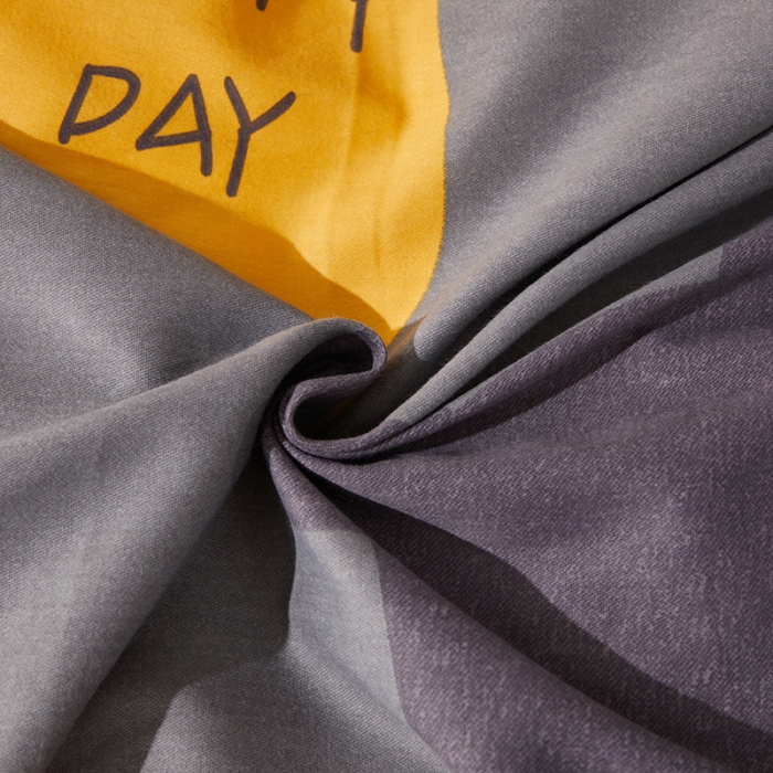 91家纺网 家纺一手货源 找家纺 晶缦 2023新款格林系列全棉活性磨毛多规格四件套 魅力熊