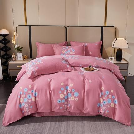 晶缦 2023新款格林系列全棉活性磨毛多规格四件套 沁香