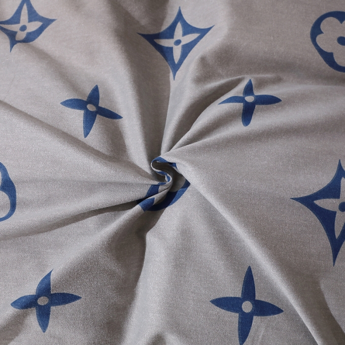 91家纺网 家纺一手货源 找家纺 晶缦 2023新款格林系列全棉活性磨毛多规格四件套 路易斯