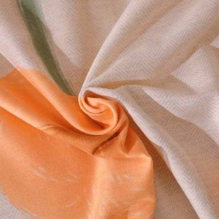 91家纺网 家纺一手货源 找家纺 晶缦 2023新款格林系列全棉活性磨毛多规格四件套 太阳花