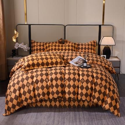 晶缦 2023新款格林系列全棉活性磨毛多规格四件套 星罗