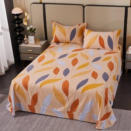 91家纺网 家纺一手货源 找家纺 总-2024新款格林系全棉活性磨毛床单单件多规格纯棉磨毛单床单单品床单