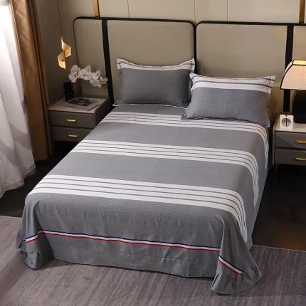 91家纺网 家纺一手货源 找家纺 总-2024新款格林系全棉活性磨毛床单单件多规格纯棉磨毛单床单单品床单