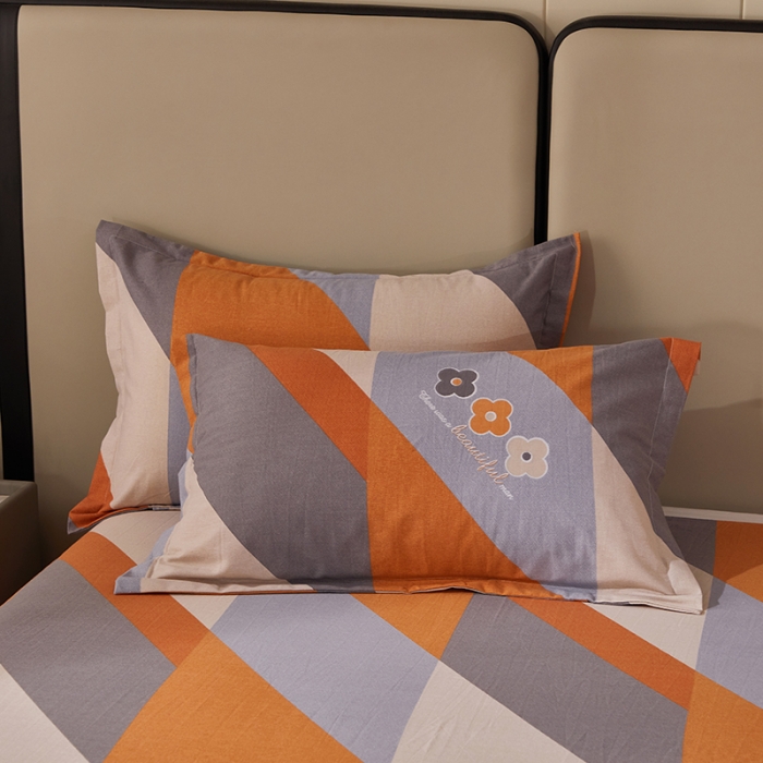 91家纺网 家纺一手货源 找家纺 晶缦 2023新款格林系列全棉活性磨毛多规格床单 曼妙花絮