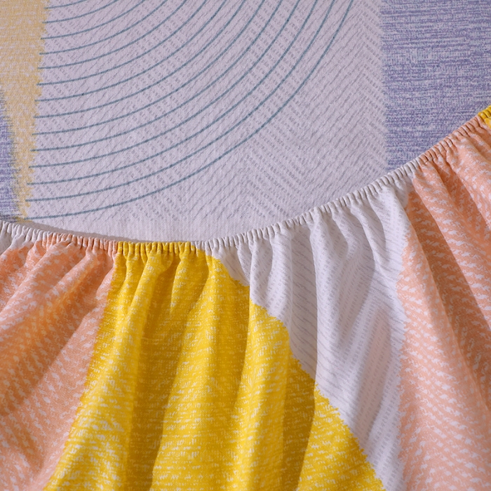 91家纺网 家纺一手货源 找家纺 晶缦 2023新款格林系列全棉活性磨毛多规格床单 美好时光