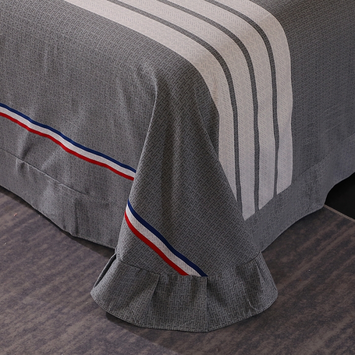 91家纺网 家纺一手货源 找家纺 晶缦 2023新款格林系列全棉活性磨毛多规格床单 圣马可