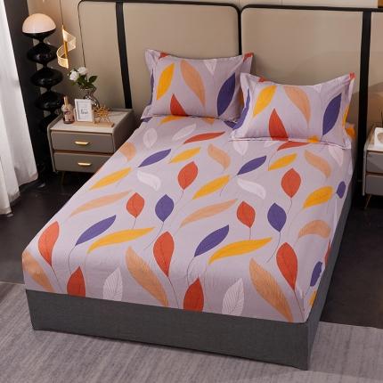 91家纺网 家纺一手货源 找家纺 总-2024新款格林系全棉活性磨毛多规格单品床笠单件纯棉磨毛床笠单床笠