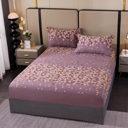 91家纺网 家纺一手货源 找家纺 总-2024新款格林系全棉活性磨毛多规格单品床笠单件纯棉磨毛床笠单床笠