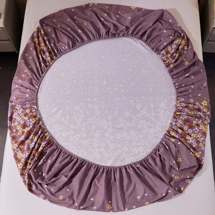 91家纺网 家纺一手货源 找家纺 晶缦 2023新款格林系列全棉活性磨毛多规格床笠 玲珑秀