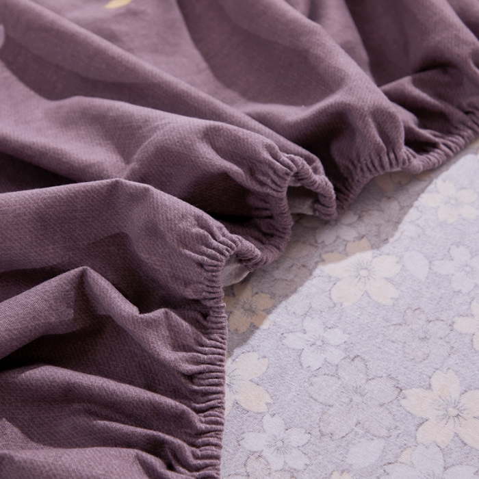 91家纺网 家纺一手货源 找家纺 晶缦 2023新款格林系列全棉活性磨毛多规格床笠 玲珑秀