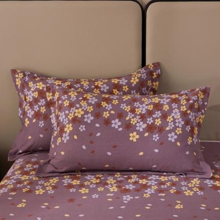 91家纺网 家纺一手货源 找家纺 总-2024新款格林系全棉活性磨毛单品枕套单件 纯棉磨毛枕套加厚单枕套