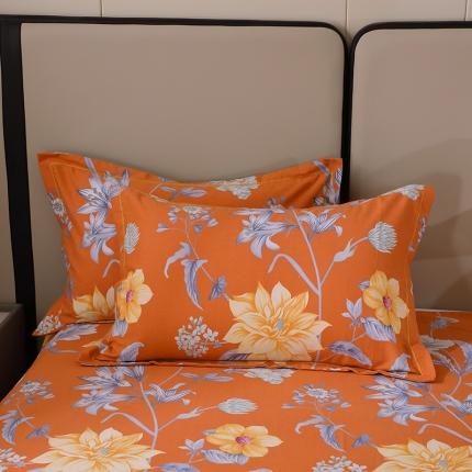 91家纺网 家纺一手货源 找家纺 总-2024新款格林系全棉活性磨毛单品枕套单件 纯棉磨毛枕套加厚单枕套