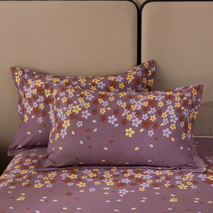 91家纺网 家纺一手货源 找家纺 总-2024新款格林系全棉活性磨毛单品枕套单件 纯棉磨毛枕套加厚单枕套