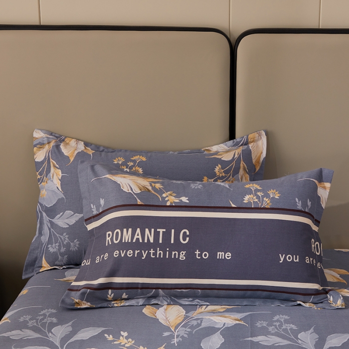 91家纺网 家纺一手货源 找家纺 总-2024新款格林系全棉活性磨毛单品枕套单件 纯棉磨毛枕套加厚单枕套