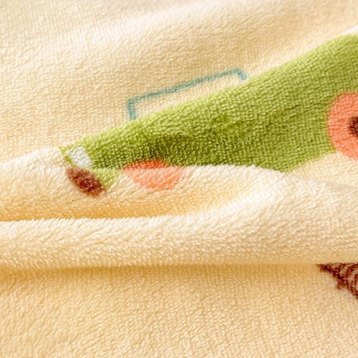 91家纺网 家纺一手货源 找家纺 畅畅家纺 2023新款活性印花小清新AB版加厚高克重法莱绒牛奶绒四件套 汽车乐园