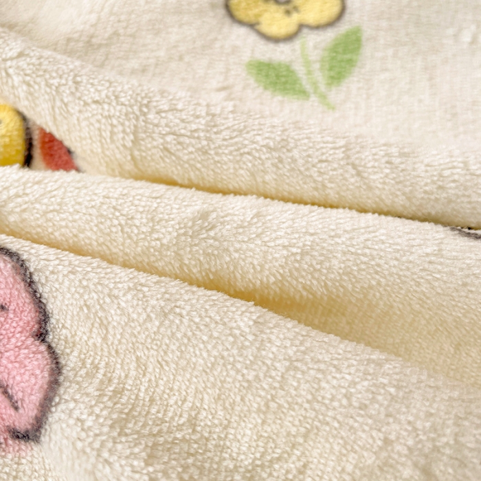 91家纺网 家纺一手货源 找家纺 畅畅家纺 2023新款活性印花小清新AB版加厚高克重法莱绒牛奶绒四件套 幸运恐龙