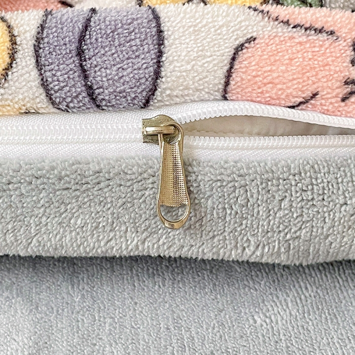 91家纺网 家纺一手货源 找家纺 畅畅家纺 2023新款活性印花小清新AB版加厚高克重法莱绒牛奶绒四件套 雅菲