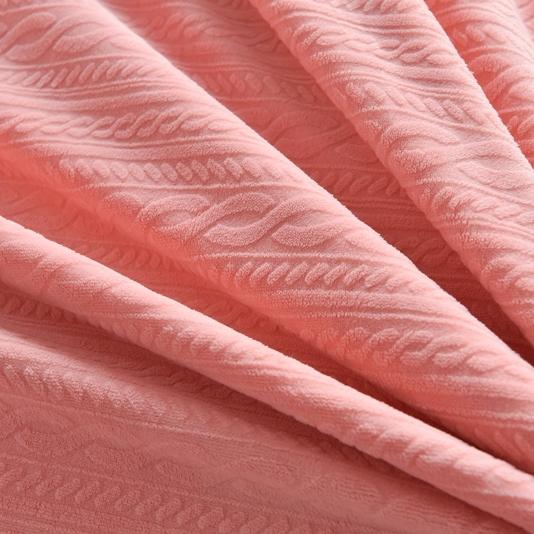 91家纺网 家纺一手货源 找家纺 （总）畅畅家纺 2023新款立体雕花绒保暖四件套