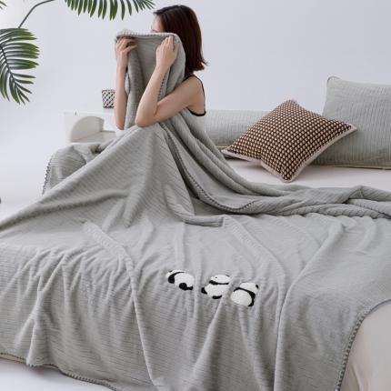 91家纺网 家纺一手货源 找家纺 （总）法芙娜 清仓处理 纯色提花兔毛毯