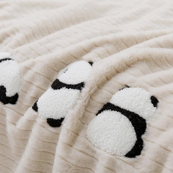 91家纺网 家纺一手货源 找家纺 （总）法芙娜 清仓处理 纯色提花兔毛毯