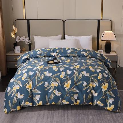 91家纺网 家纺一手货源 找家纺 总-2024新款格林系多规格全棉活性磨毛被套单件单品被套纯棉磨毛单被套