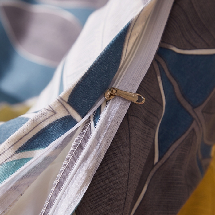 91家纺网 家纺一手货源 找家纺 晶缦 2023新款格林系列全棉活性磨毛单被套 碧水瑶