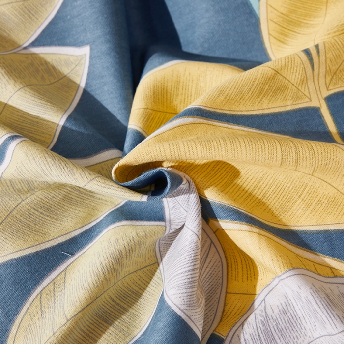 91家纺网 家纺一手货源 找家纺 晶缦 2023新款格林系列全棉活性磨毛单被套 碧水瑶