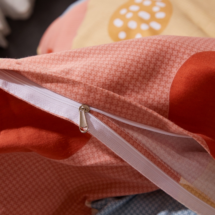 91家纺网 家纺一手货源 找家纺 晶缦 2023新款格林系列全棉活性磨毛单被套 花儿坊