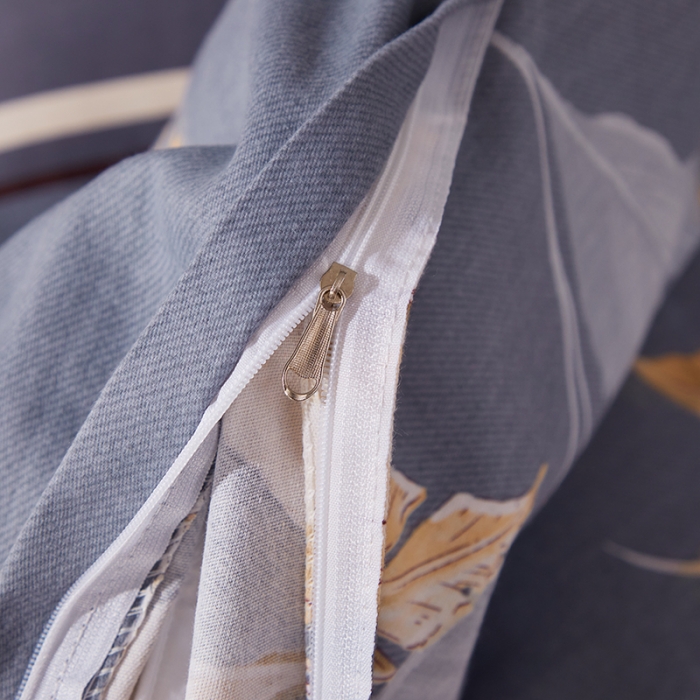 91家纺网 家纺一手货源 找家纺 晶缦 2023新款格林系列全棉活性磨毛单被套 镜中花