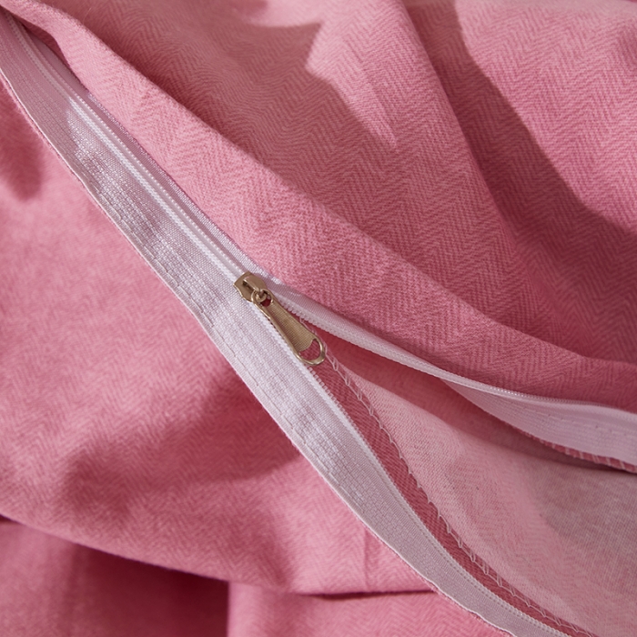 91家纺网 家纺一手货源 找家纺 晶缦 2023新款格林系列全棉活性磨毛单被套 沁香