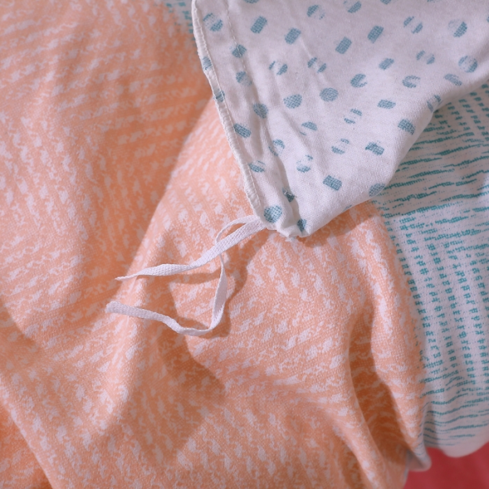 91家纺网 家纺一手货源 找家纺 晶缦 2023新款格林系列全棉活性磨毛单被套 美好时光