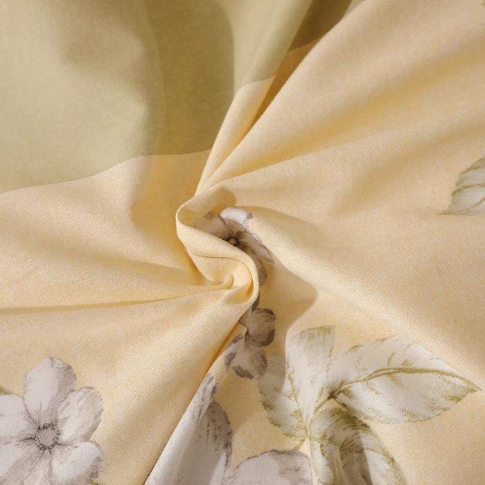 91家纺网 家纺一手货源 找家纺 晶缦 2023新款格林系列全棉活性磨毛单被套 瑞丽