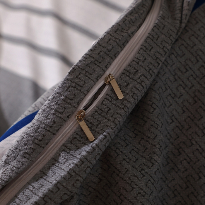 91家纺网 家纺一手货源 找家纺 晶缦 2023新款格林系列全棉活性磨毛单被套 圣马可