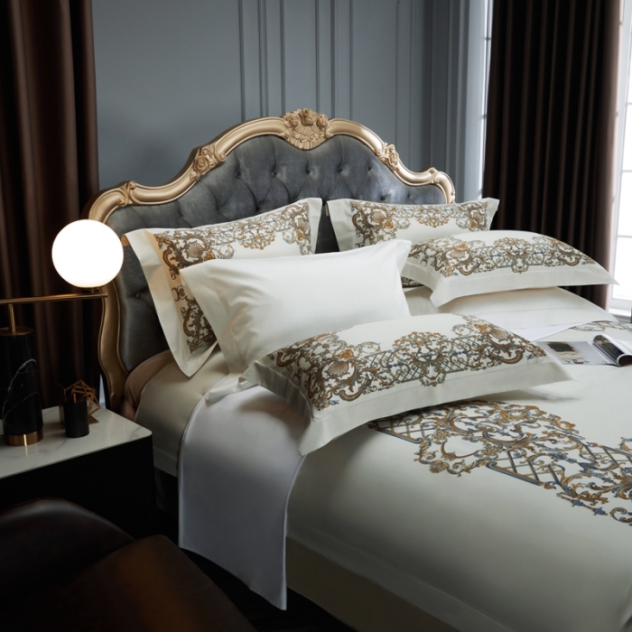 91家纺网 家纺一手货源 找家纺 缔缦 2023新款高端100s数码印花四件套-第五批 弗雷