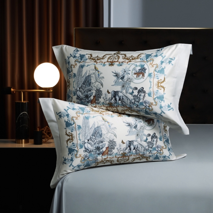 91家纺网 家纺一手货源 找家纺 缔缦 2023新款高端100s数码印花四件套-第五批 斯特蔓