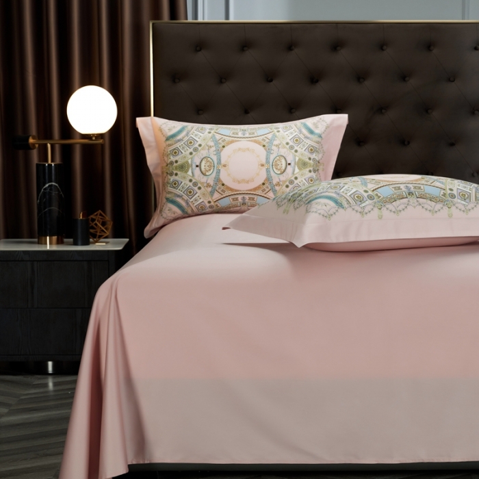 91家纺网 家纺一手货源 找家纺 缔缦 2023新款高端100s数码印花四件套-第五批 星辰