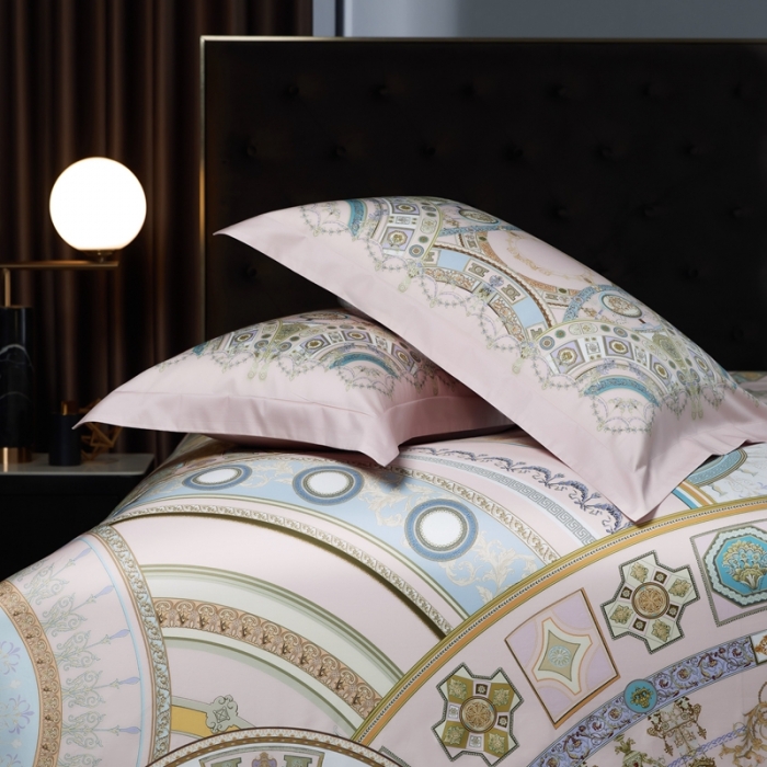 91家纺网 家纺一手货源 找家纺 缔缦 2023新款高端100s数码印花四件套-第五批 星辰