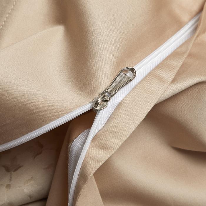 91家纺网 家纺一手货源 找家纺 100支100S全棉提花四件套可配七件套可定制长绒棉直播爆款 情意浓浓