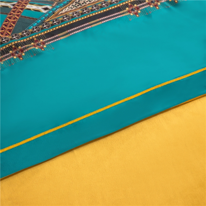 91家纺网 家纺一手货源 找家纺 宜家坊 2023新款高克重高奢云丝绒系列四件套 卡戴珊-兰