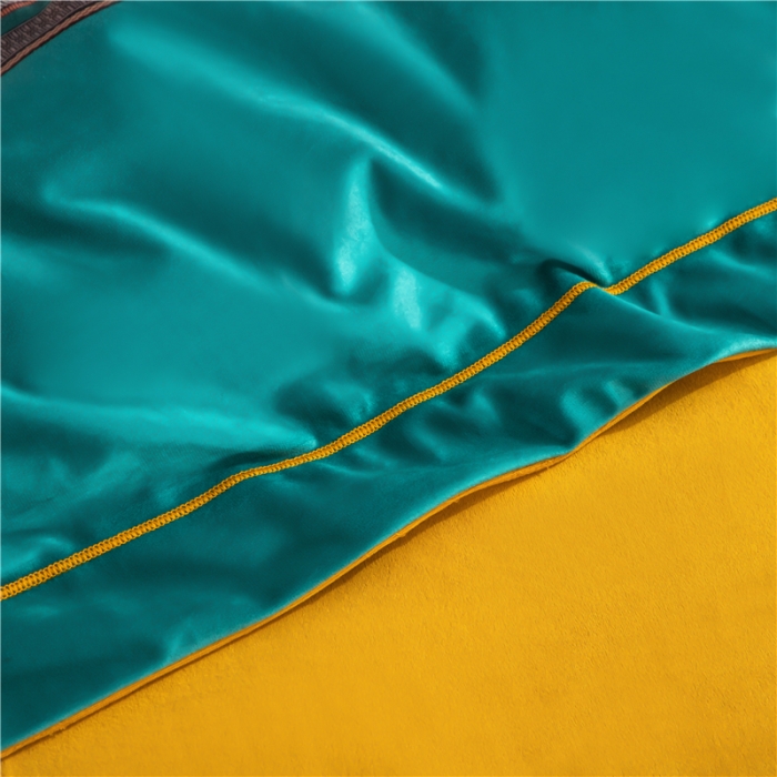 91家纺网 家纺一手货源 找家纺 宜家坊 2023新款高克重高奢云丝绒系列四件套 莱恩-兰