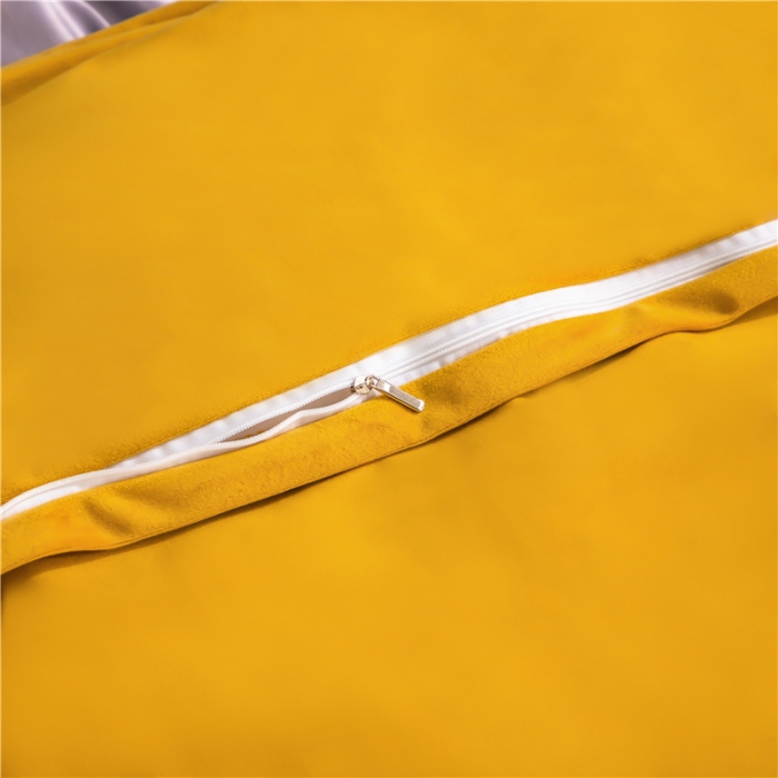 91家纺网 家纺一手货源 找家纺 宜家坊 2023新款高克重高奢云丝绒系列四件套 莱恩-兰