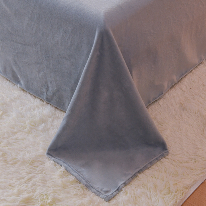 91家纺网 家纺一手货源 找家纺 （总）2023新款无印风印花双面牛奶绒四件套