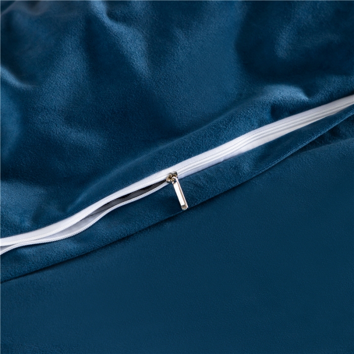 91家纺网 家纺一手货源 找家纺 宜家坊 2023新款高克重高奢云丝绒系列四件套 马德里-粉