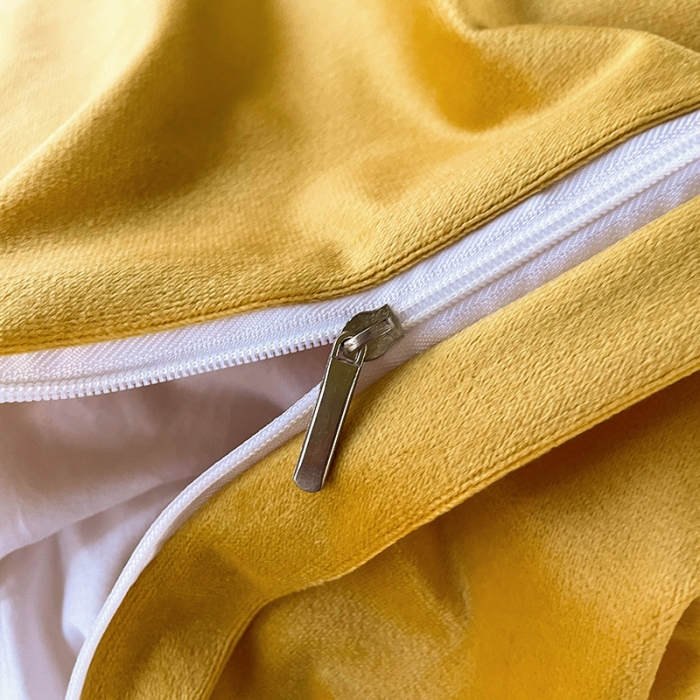 91家纺网 家纺一手货源 找家纺 宜家坊 2023新款高克重高奢云丝绒系列四件套 泰迪熊-墨绿