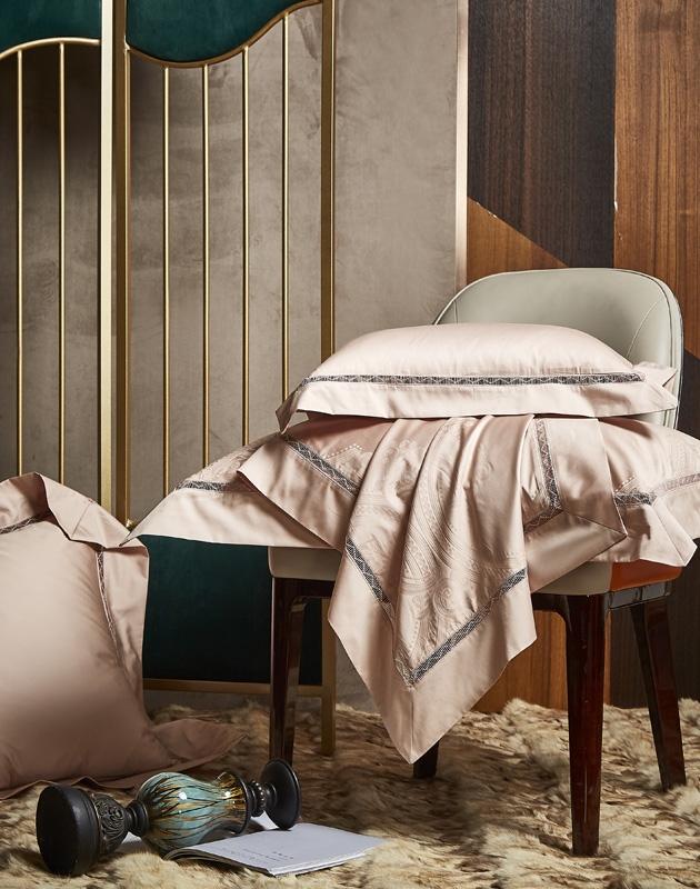 91家纺网 家纺一手货源 找家纺 140S140支长绒棉全棉提花四件套可定制可配七件套直播爆款 苏曼X