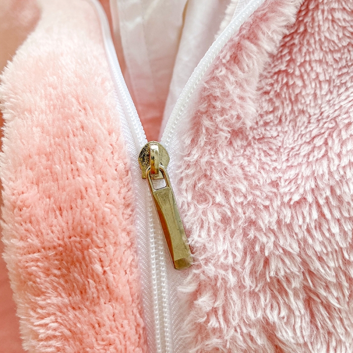 91家纺网 家纺一手货源 找家纺 宜家坊 2023新款高克重立体雪花绒四件套 系列二 甜心兔